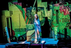 Anna Paruszyńska w „Wyzwoleniu” w reż. Krzysztofa Garbaczewskiego, Studio Teatrgaleria w Warszawie