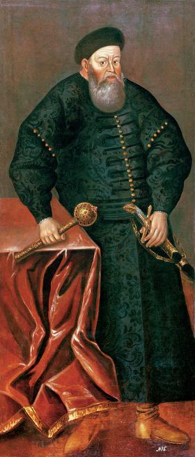 Hetman wielki litewski Konstanty Ostrogski. To między innymi dzięki jego kunsztowi dowodzenia Rzeczpospolita odniosła zwycięstwo nad Orszą.
