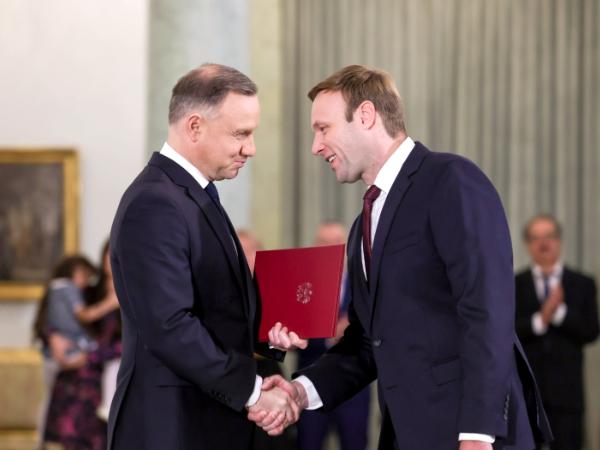 Andrzej Duda i Marcin Mastalerek