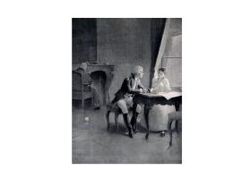 Tadeusz i Ludwika w Sosnowicy, obraz Zygmunta Ajdukiewicza z 1891 r.