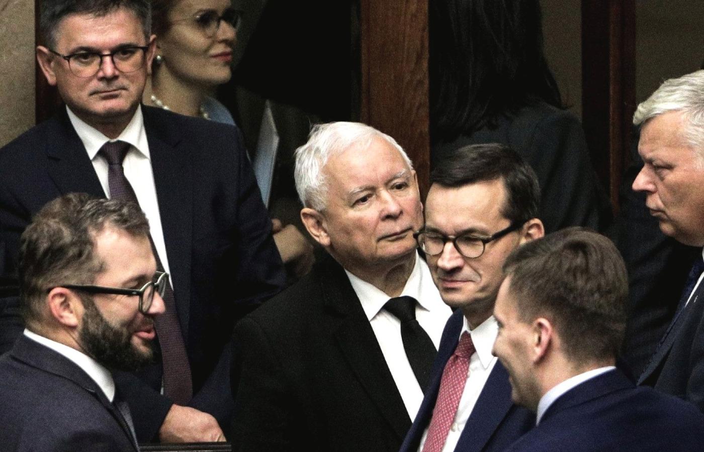 Jarosław Kaczyński w Sejmie, 24 września 2020 r.