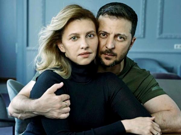 Ołena i Wołodymyr Zełenscy, „Vogue”