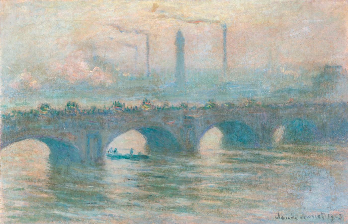 Dzieło z kolekcji Gurlitta, które nie pochodzi z rabunku – „Most Waterloo” Claude’a Moneta – trafiło na mocy testamentu do Kunstmuseum Bern.