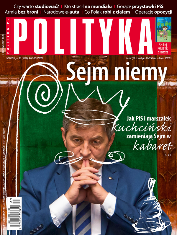 okładka - Polityka 27 2018