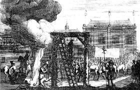 Pośmiertna egzekucja Olivera Cromwella