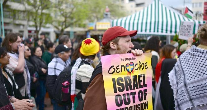 Europejska Unia Nadawców zignorowała apel o wykluczenie Izraela w związku z wojną w Gazie.