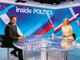 Rafał Trzaskowski cieszy się sporym zainteresowaniem amerykańskich mediów. Nie tylko z uwagi na świetną znajomość języka. Tu w studiu CNN.