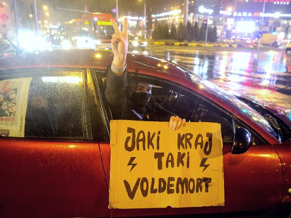 Demonstracja w Rzeszowie, 4 listopada 2020 r.