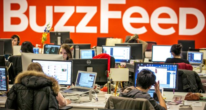 Redakcja BuzzFeed w Nowym Jorku, zdjęcie z 2016 r.