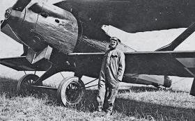 Gen. Włodzimierz Zagórski, szef Departamentu IV Żeglugi Powietrznej MSW. Sanacyjny rząd wsadził go na rok do więzienia za nadużycia finansowe.