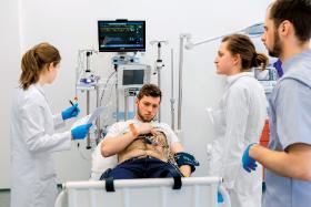 Katowickie Centrum Dydaktyki i Symulacji Medycznej – zawody symulacyjne dla studentow Śląskiego Uniwersytetu Medycznego.