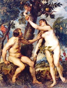 „Adam i Ewa” – obraz Petera Paula Rubensa (1577–1640).