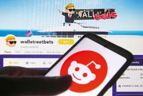 Strona WallStreetBets. Posty uczestników forum toną w powodzi memów, zdjęć, emotikonów…