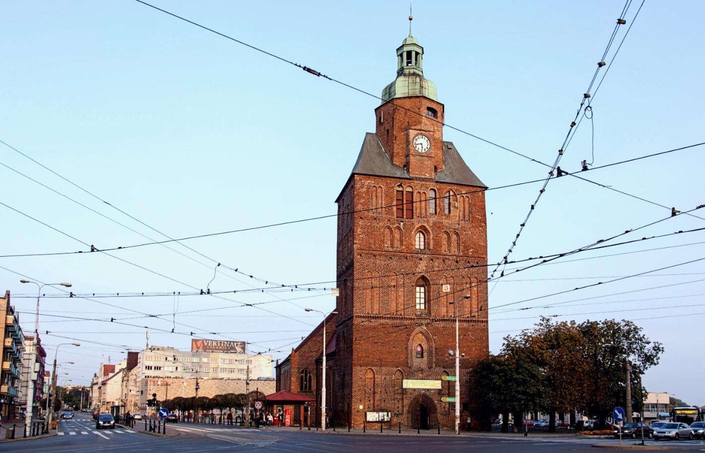 Katedra w Gorzowie Wielkopolskim (zdjęcie archiwalne)