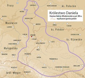 Mapa królestwa Daniela