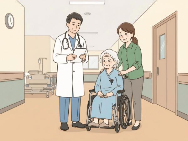 Najpierw szczerze porozmawiaj z lekarzem prowadzącym lub personelem medycznym ze szpitala.