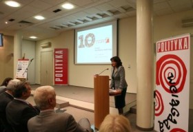 Wyklad wygłosiła prof. Barbara Kudrycka, minister nauki i szkolnictwa wyższego.