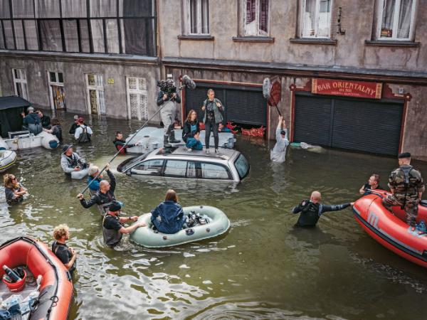 Kadr z serialu „Wielka woda”