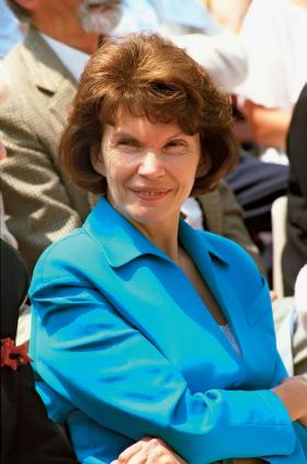 Danielle, żona Francois Mitterranda