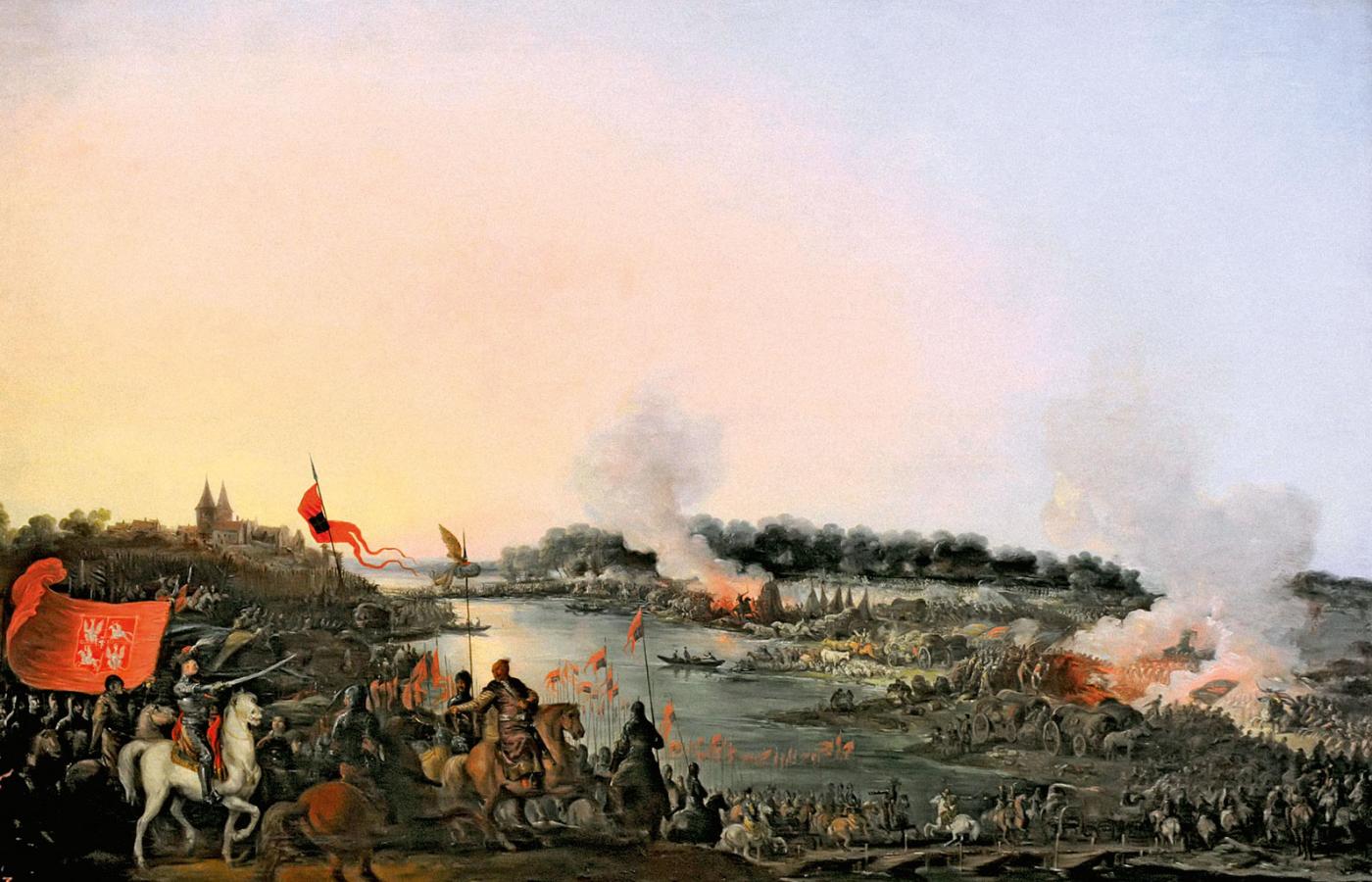 Bitwa pod Zborowem; obraz Jana Piotra Norblina z 1780 r.