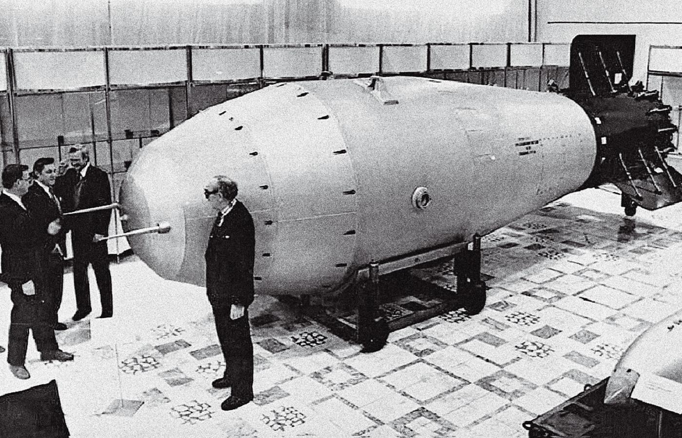 Kopia Car Bomby w Muzeum Broni Atomowej w Czelabińsku, 1992 r.