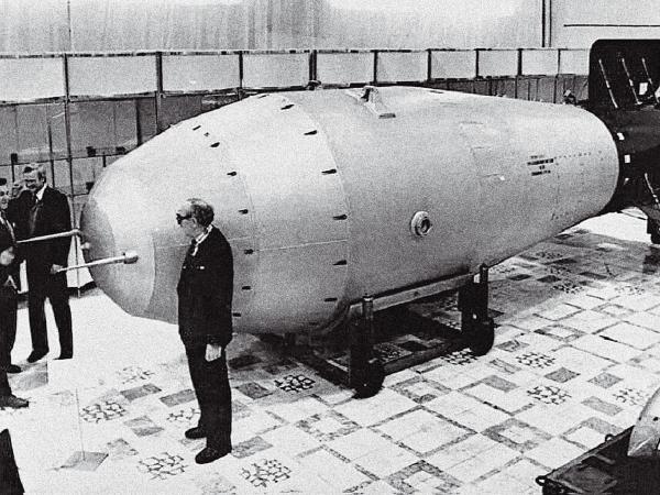 Kopia Car Bomby w Muzeum Broni Atomowej w Czelabińsku, 1992 r.