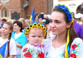 Dzień Niepodległości Ukrainy, Kraków 2022 r.