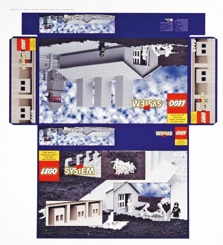 Zbigniew Libera, „Lego. Obóz koncentracyjny” (1996 r.).