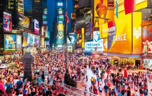 Nowy Jork. Im większe miasto, tym większy pęd jego mieszkańców.