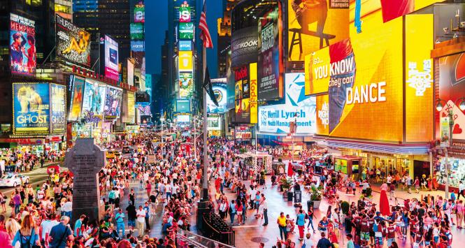 Nowy Jork. Im większe miasto, tym większy pęd jego mieszkańców.