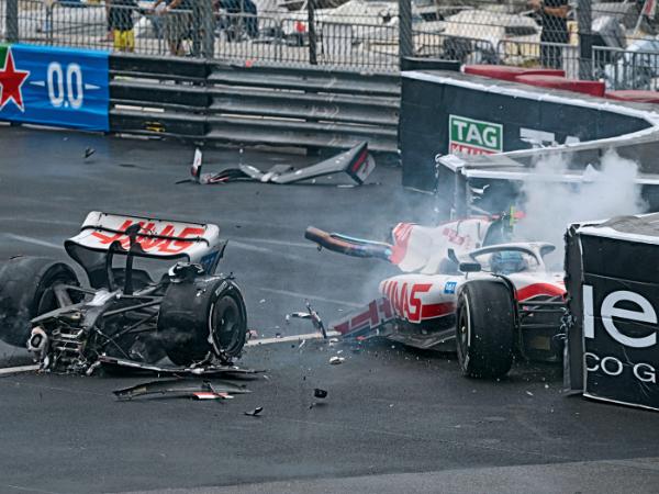 Ten wypadek w wyścigu Formuły 1 na torze w Monako wyglądał koszmarnie.