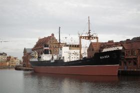 SS Sołdek, pierwszy statek handlowy zbudowany w PRL.