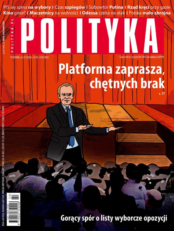 okładka - Polityka 22 2022