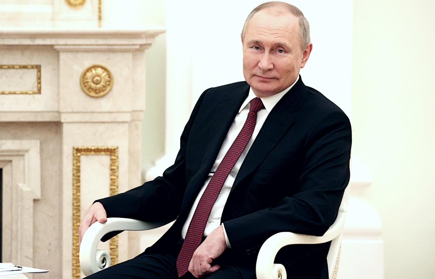 Władimir Putin, zdjęcie z 16 maja 2022 r.