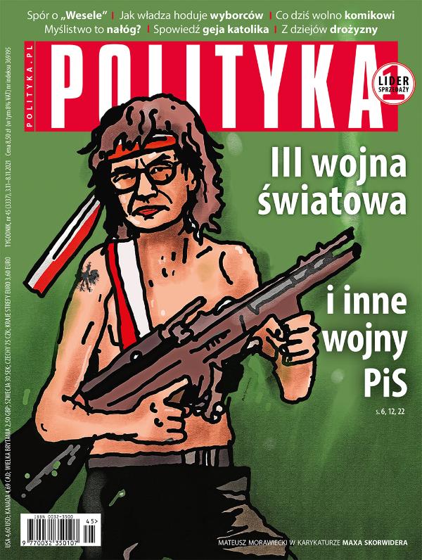 okładka - Polityka 45 2021