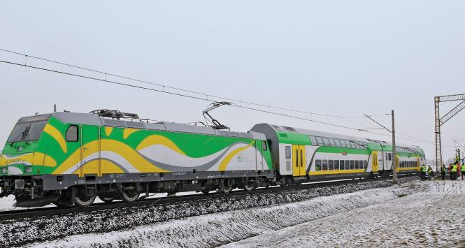 Instytut Kolejnictwa w Żmigrodzie - pokaz lokomotywy dla Kolei Mazowieckich.