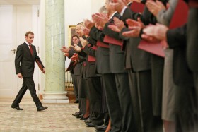 Donald Tusk tuż po zaprzysiężeniu na premiera