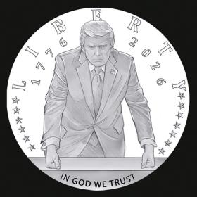 Projekt monety z podobizną Trumpa na 250. rocznicę USA
