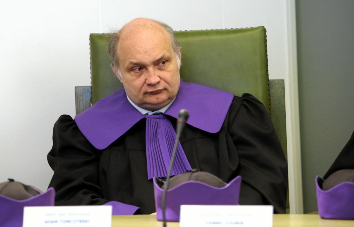 Adam Tomczyński, członek zawieszonej tymczasowo przez TSUE Izby Dyscyplinarnej Sądu Najwyższego