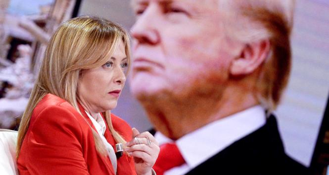 Georgia Meloni nie mogła nie zareagować na zaczepki Donalda Trumpa, bo w końcu Watykan leży na terytorium jej kraju.