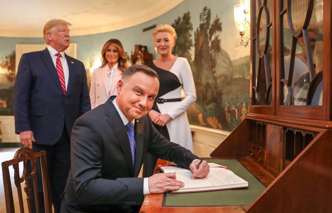 Polska para prezydencka z wizytą w USA