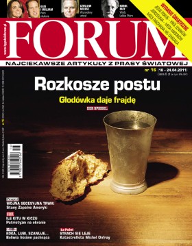 Artykuł pochodzi z 16 numeru tygodnika FORUM, w kioskach od 18 kwietnia.