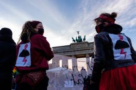 Protesty po wyroku Trybunału w sprawie aborcji sięgnęły także Berlina.