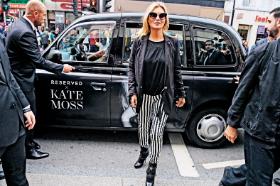 Modelka Kate Moss, twarz należącej do LPP marki Reserved, uświetniła otwarcie salonu polskiej marki na Oxford Street w Londynie.