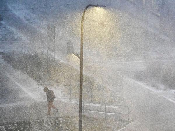 Burza śnieżna w Łodzi. 30 grudnia 2025 r.