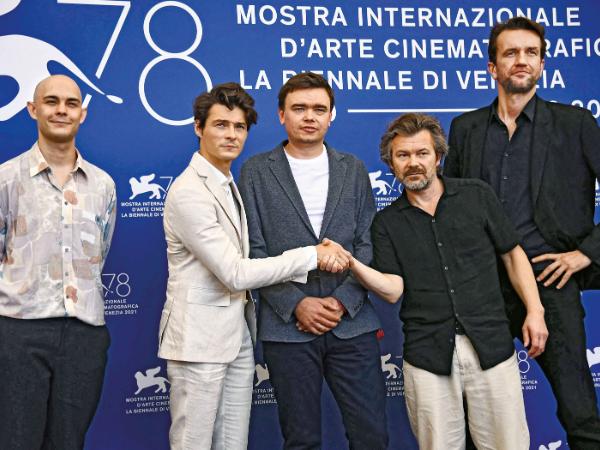 Ekipa „Żeby nie było śladów” w Wenecji (bez Cezarego Łazarewicza, autora reportażu).