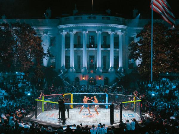 Walka MMA przed Białym Domem