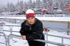 Julian Gozdowiec, gospodarz Polany Jakuszyckiej, komandor Biegu Piastów.