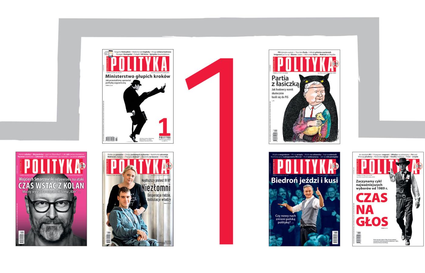 W zeszłym roku POLITYKA była najchętniej kupowanym tygodnikiem opinii w Polsce.