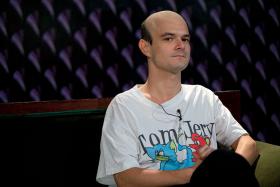 Dawid Ogrodnik, który wcielił się w postać Tomasza Beksińskiego.